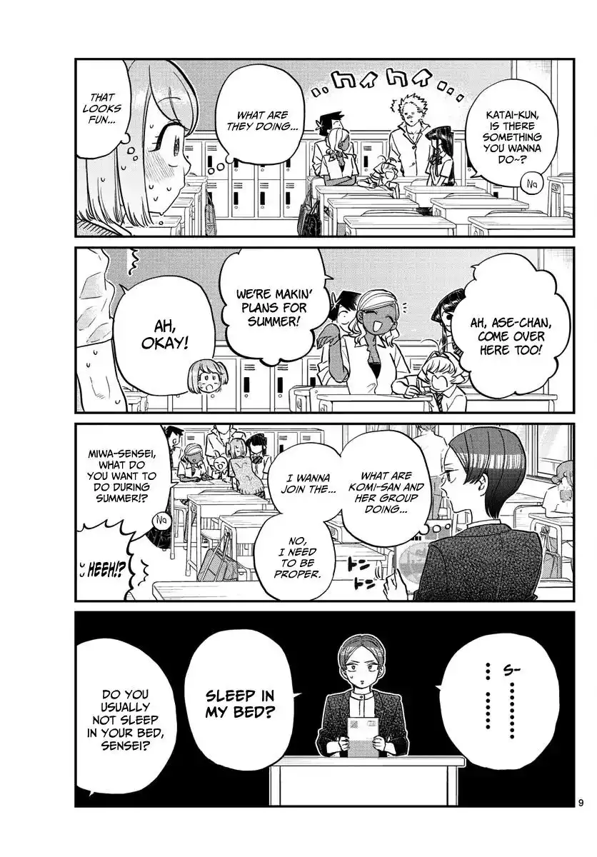 Komi-san wa Komyushou Desu Chapter 160 9